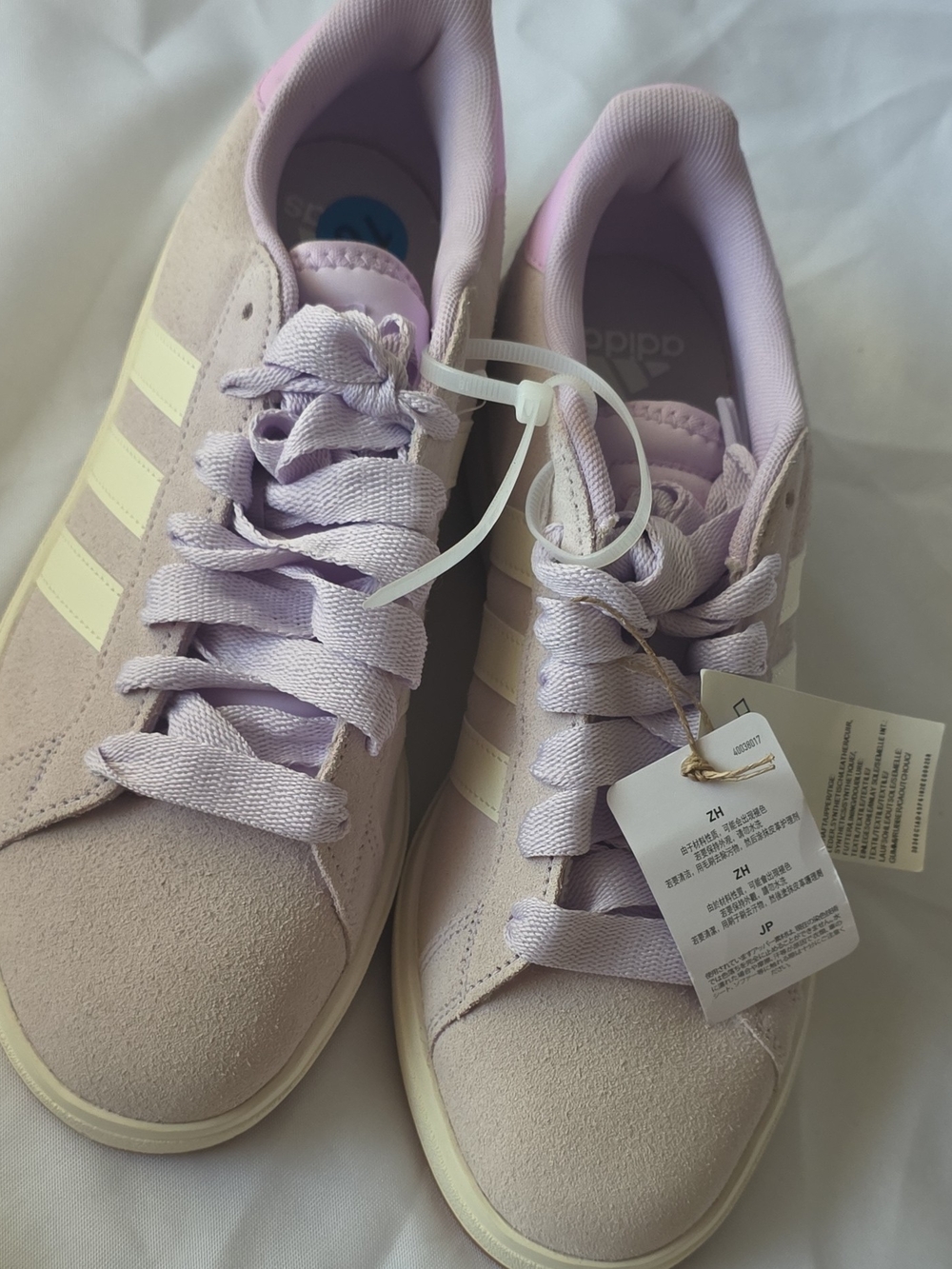 adidas Lavender Suede Women's Sneakers